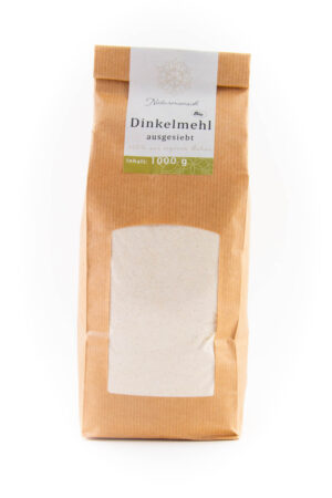 Bio-Dinkelmehl ausgesiebt